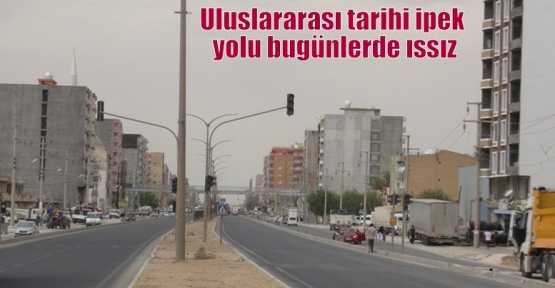 Uluslararası tarihi ipek yolu bugünlerde ıssız