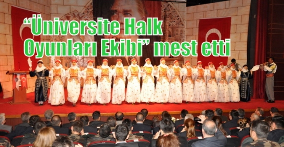 “Üniversite Halk Oyunları Ekibi” mest etti