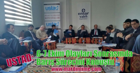  USTAD: 6-7 Ekim Olayları Sonrasında Barış Sürecini Konuştu