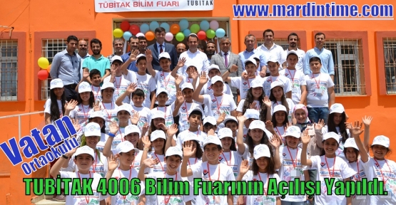 Vatan Ortaokulu TUBİTAK 4006 Bilim Fuarının Açılışı Yapıldı.