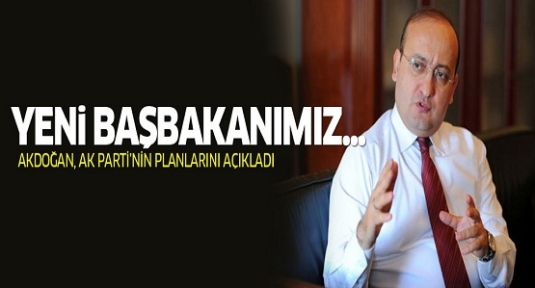 Yalçın Akdoğan Ak Parti planlarını açıkladı