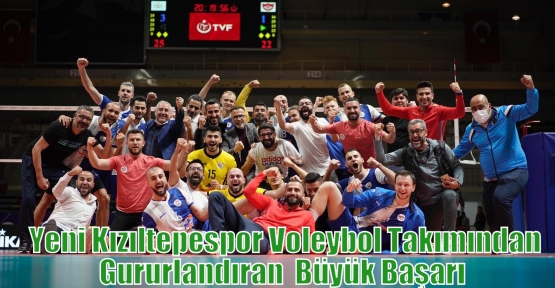 Yeni Kızıltepespor Voleybol Takımından Gururlandıran  Büyük Başarı  
