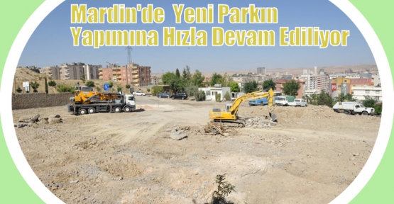 Yeni Parkın Yapımı Hızla Devam Ediyor