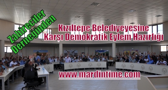 Zahireciler Derneğinden Belediyeye Karşı Demokratik Eylem Hazırlığı 