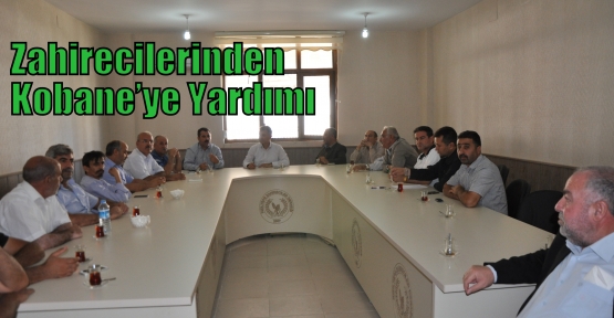 Zahirecilerinden Kobane’ye  Yardımı