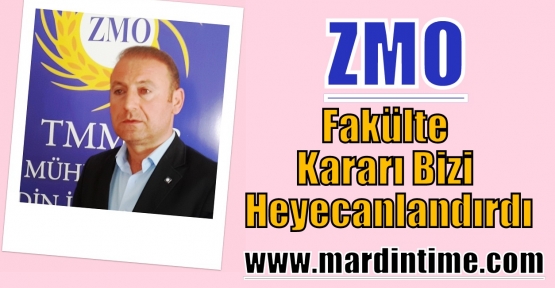 ZMO: Fakülte Kararı Bizi Heyecanlandırdı