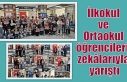 İlkokul ve Ortaokul öğrencileri zekâlarıyla yarıştı