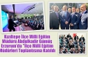 Kızıltepe İlçe Milli Eğitim Müdürü Abdulkadir...