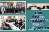 TZOB Başkanı Bayraktar’dan Dinler’e taziye ziyareti