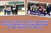 Okullar Arası Mardin Satranç İl Birinciliği Turnuvasında" Küçük Kızlar Kategorilerinde Kızıltepe İstiklal Ortaokulu Ve TOKİ İlkokulu İl 1.Si Oldular.