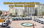 Kızıltepe Belediyesi temizlik için araç filosuna genişletti