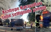 Kızıltepe Karayolları şube şefliğinde yangın