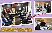 MİLLETVEKİLİ FARUK KILIÇ’TAN KIZILTEPE DEVLET HASTANESİNE TIP BAYRAMI ZİYARETİ