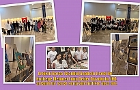 Artuklu Borsa İstanbul Anadolu Lisesi ile Kızıltepe Mehmet Emin Değer Ortaokulu/İHO, anlamlı bir sanat sergisine birlikte imza attı.