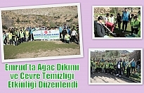 Emrud’ta Ağaç Dikimi ve Çevre Temizliği Etkinliği Düzenlendi