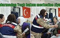 Jandarmadan Yaşlı bakım merkezine ziyaret