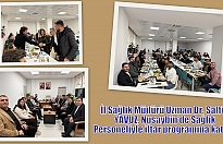 İl Sağlık Müdürü Uzman Dr. Saffet YAVUZ, Nusaybin'de iftar programına katıldı