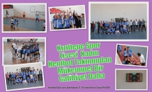 Kızıltepe Spor Lisesi  Kadın Hentbol Takımından Mükemmel Bir Galibiyet Daha