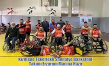 Kızıltepe Tekerlekli Sandalye Basketbol Takımı Erzurum Maçına Hazır