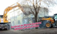 Kızıltepe'de Metruk binaların yıkımına devam ediliyor