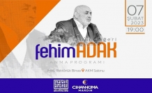 Mardin’de Fehim ADAK Anma Programı Yapılıyor