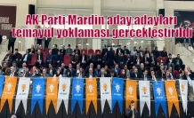 AK Parti Mardin aday adayları temayül yoklaması gerçekleştirildi