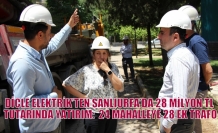 DİCLE ELEKTRİK’TEN ŞANLIURFA’DA 28 MİLYON TL TUTARINDA YATIRIM:  24 MAHALLEYE 28 EK TRAFO