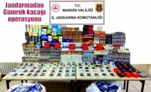 Jandarmadan Gümrük kaçağı operasyonu