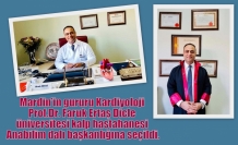 Mardin’in gururu Prof. Dr. Faruk Ertaş Anabilim dalı başkanı oldu