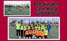 Belediye’den Genç Kızlar Futbol Kursu