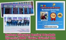 Kızıltepe Süleyman Demirel Ortaokulu öğrencisi,İOKBS Türkiye Birincisi Oldu