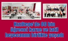 Kızıltepe’de 80 bin öğrenci karne ve tatil heyecanını birlikte yaşadı