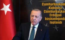 Cumhurbaşkanlığı Kabinesi, Cumhurbaşkanı Erdoğan başkanlığında toplandı