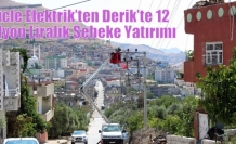 Dicle Elektrik’ten Derik’te 12 Milyon Liralık Şebeke Yatırımı