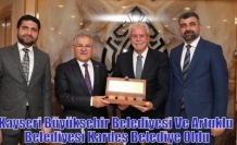 Kayseri Büyükşehir Belediyesi Ve Artuklu Belediyesi Kardeş Belediye Oldu
