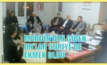 MARDİN'DEN GİDEN UN'LAR SURİYE'DE EKMEK OLDU