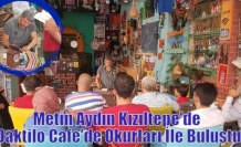 Metin Aydın Kızıltepe'de Okurları İle Buluştu