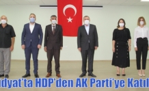 Midyat’ta HDP’den AK Parti’ye Katılım
