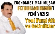 Yeni Vergi Affı ve Getirdikleri?