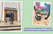 Kızıltepe'de Kimlik Kartı Yenileme Hizmeti  ve Diğer İşlemler için Yaşlı,sağlık sorunları ve  engeli Vatandaşın Ayağına Gidiyor