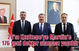 26’sı Kızıltepe’ye Mardin’e 176 yeni doktor...