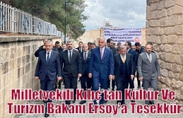 Milletvekili Kılıç’tan Kültür Ve Turizm Bakanı...