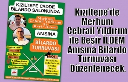 Kızıltepe’de Merhum Cebrail Yıldırım ile Beşir...