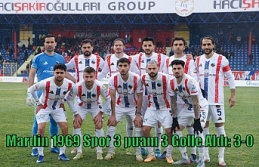 Mardin 1969 Spor 3 puanı 3 Golle Aldı: 3-0