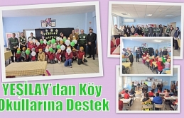 YEŞİLAY’dan Köy Okullarına Destek