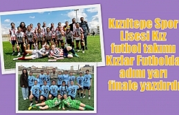 Kızıltepe Spor Lisesi Kız futbol takımı Kızlar...