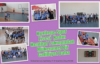 Kızıltepe Spor Lisesi Kadın Hentbol Takımından...