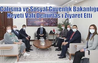 Çalışma ve Sosyal Güvenlik Bakanlığı Heyeti...