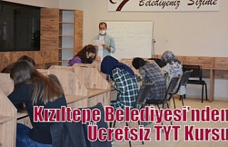 Kızıltepe Belediyesi’nden Ücretsiz TYT Kursu