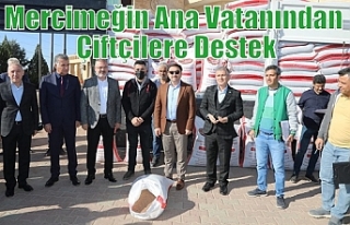 Mercimeğin Ana Vatanından Çiftçilere Destek